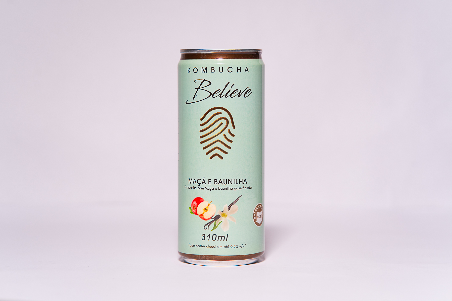 _PSA6855 BELIEVE MAÇÃ & BAUNILHA - Fardo 12 unidades -Cada lata contém 310ml - Imagem 1